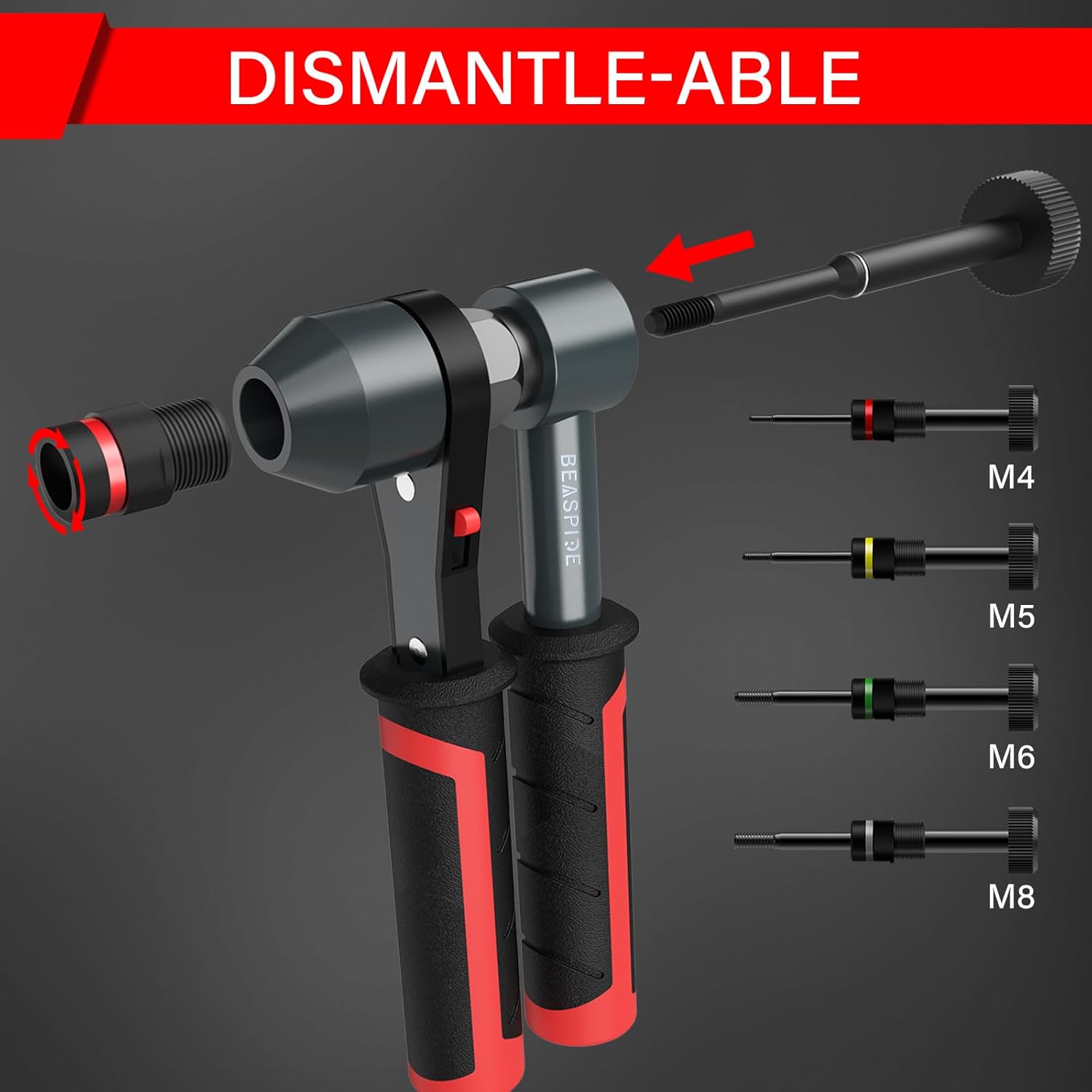 Thumbnail 4 de Beaspire Pince à Insert Fileté M4-M8 🔧