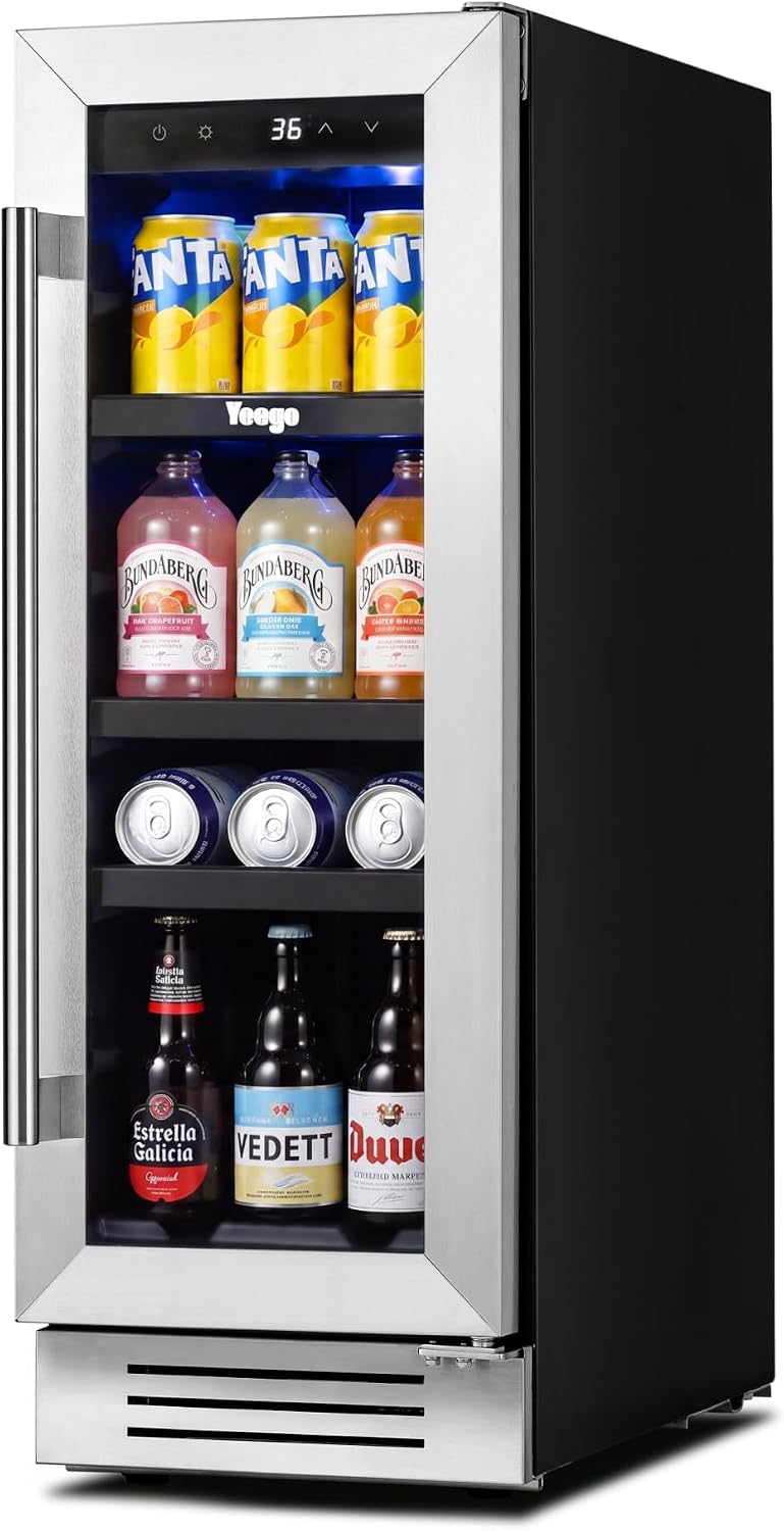 Detalle de Yeego Beverage Refrigerator, 12-Inch