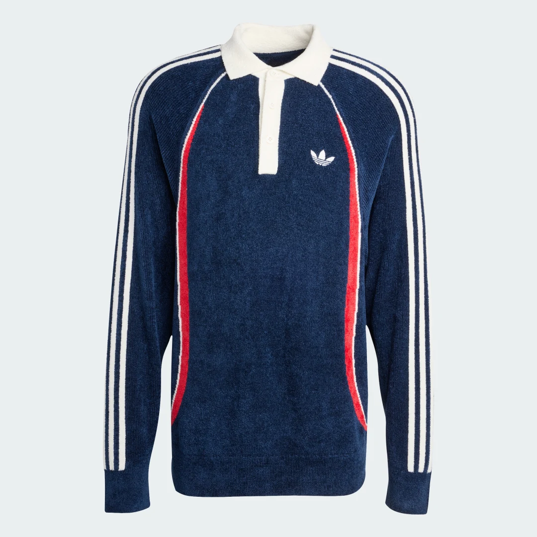 Thumbnail 3 de POLO RETRO REMIX TEAMGEIST de Adidas: estilo clásico con toque moderno en azul