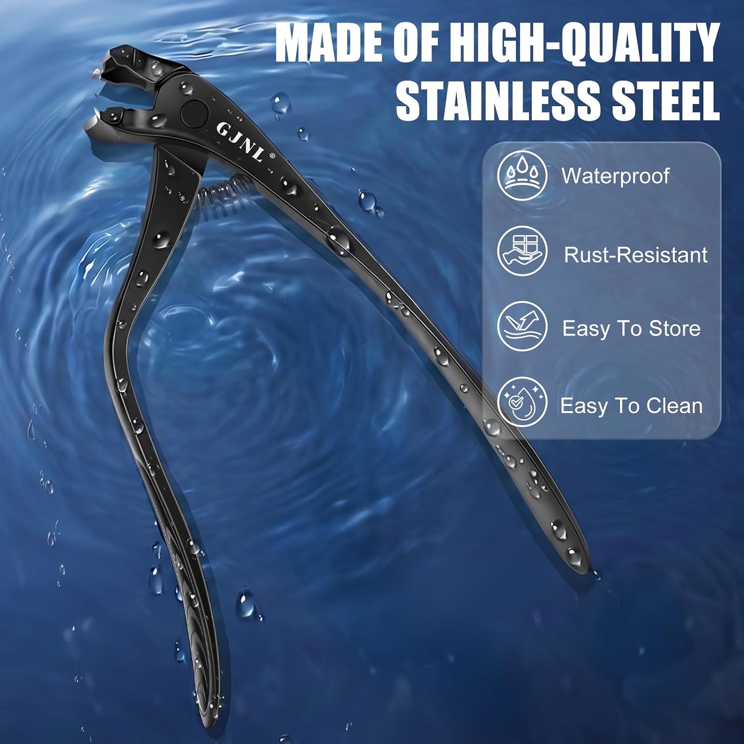 Thumbnail 4 de Toenail Clippers for Seniors: Thick Toenails, 5.3-Inch Long Handle Angled Head with Catcher