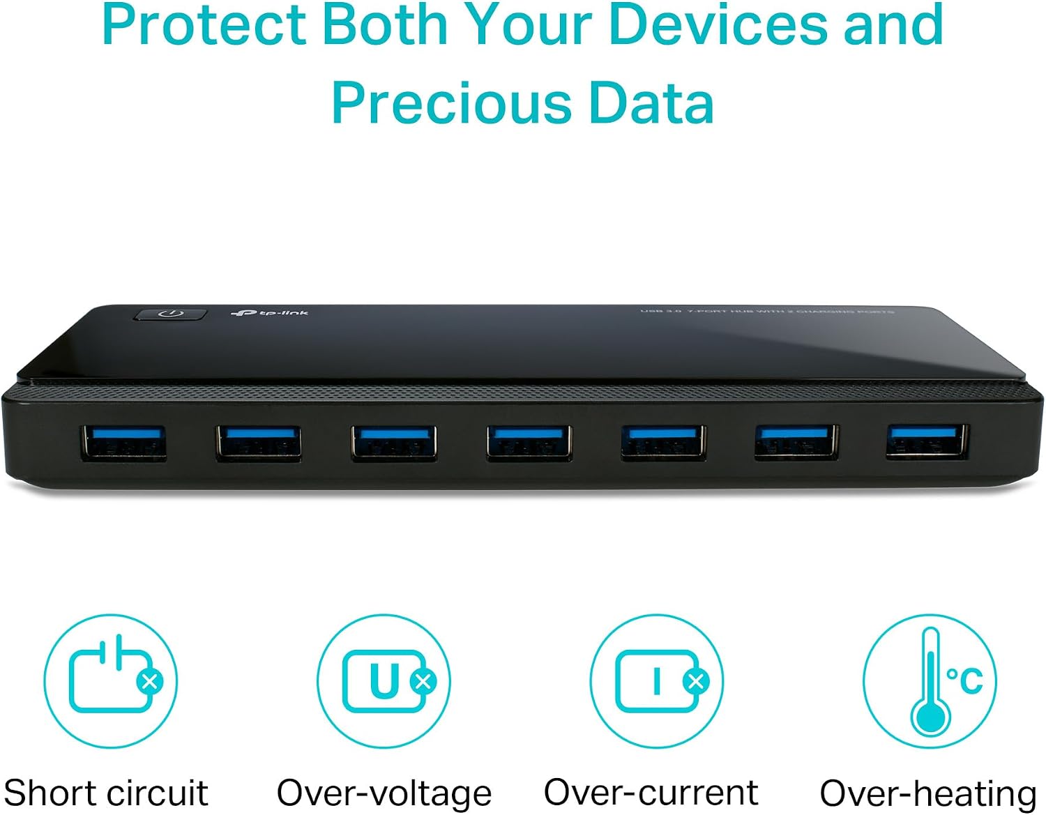 Detalle de TP-Link USB Hub UH720