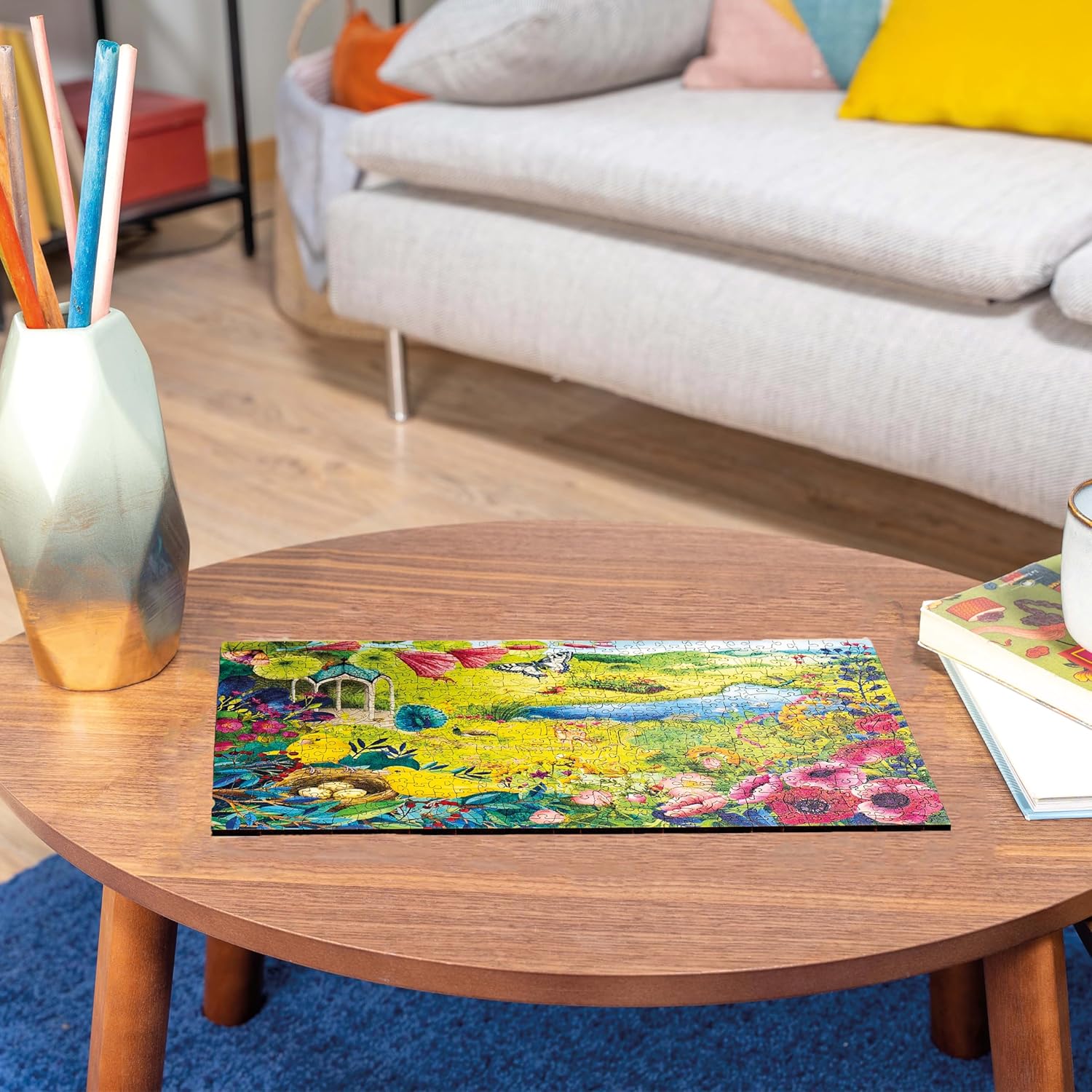 Thumbnail 6 de Ravensburger – Puzzle en bois Jardin de la Nature (500 pièces) avec 40 figurines en bois