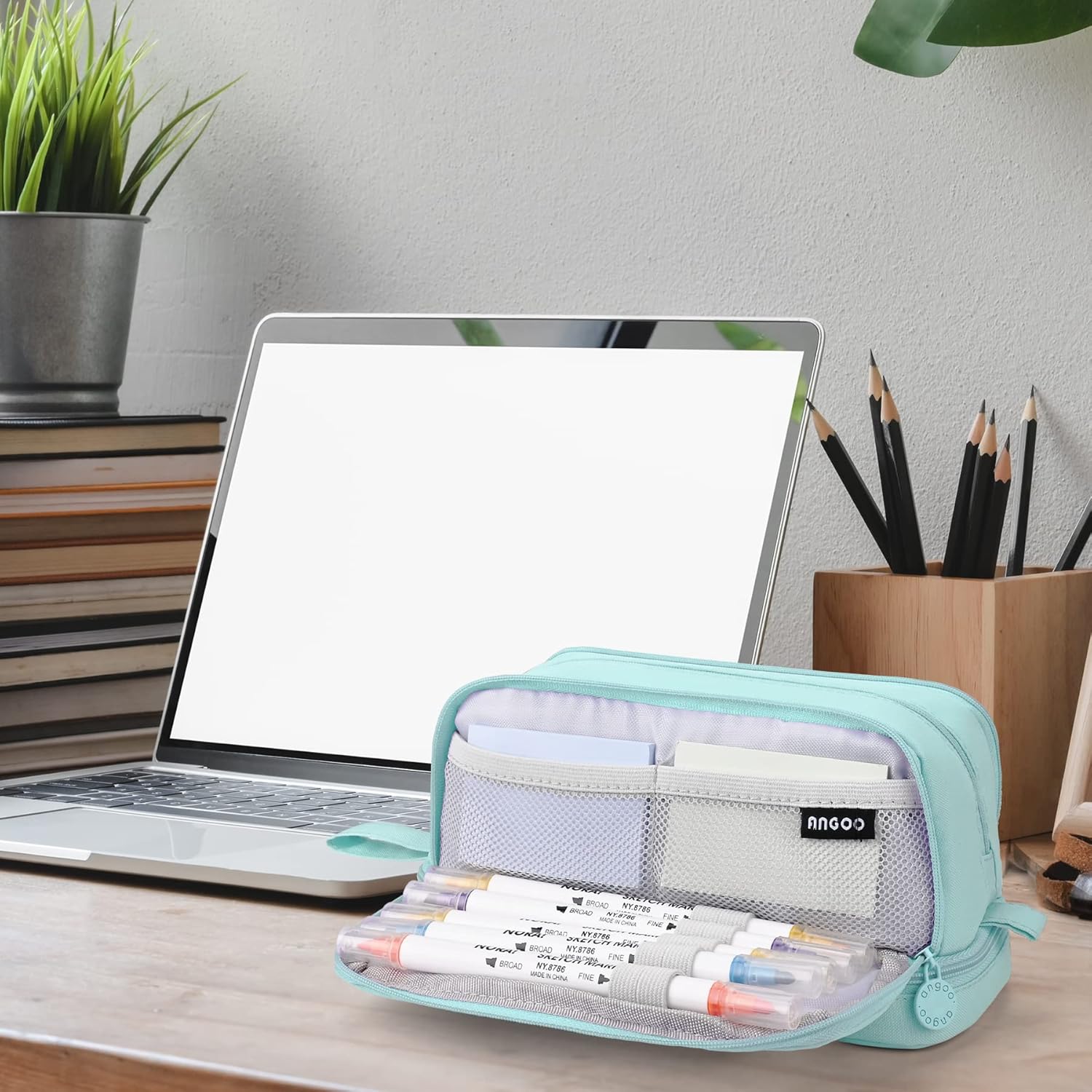 Thumbnail 6 de Astuccio Sciphylia grande con 4 scomparti e tessuto lavabile, per bambini e ragazzi