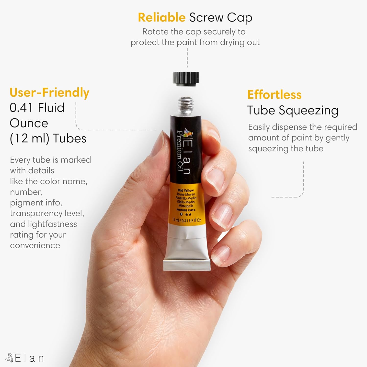 Thumbnail 1 de Elan Peinture à l'Huile 24 x 12 ml 🎨
