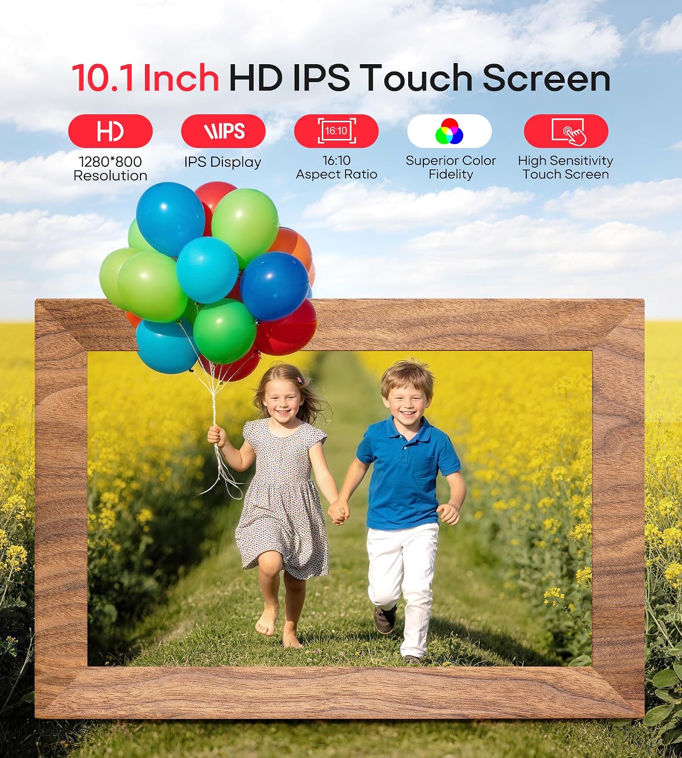 Detalle 2 de Frameo 10.1" Digital Picture Frame 32GB