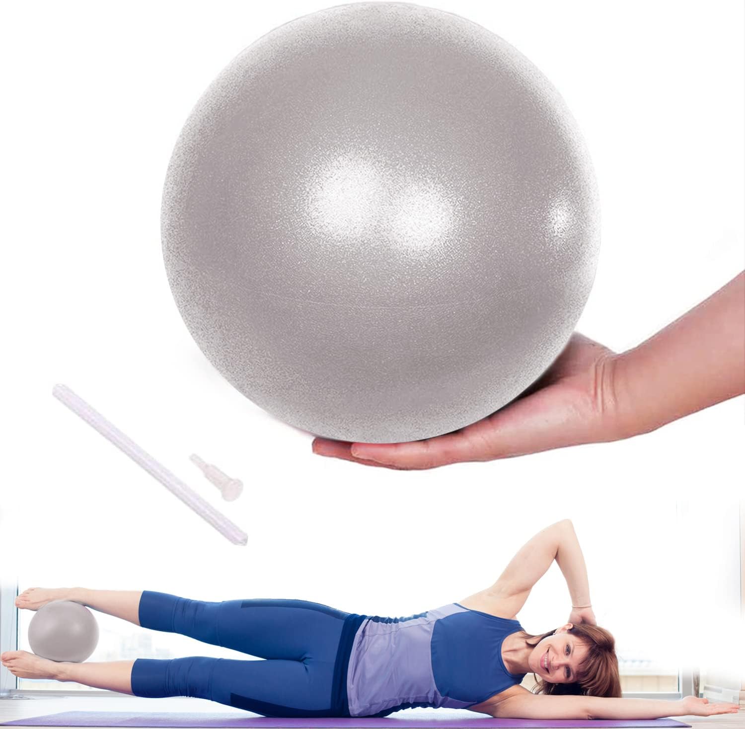 Thumbnail 6 de Lanjue Pelota Pilates 25 cm para Yoga y Gimnasia