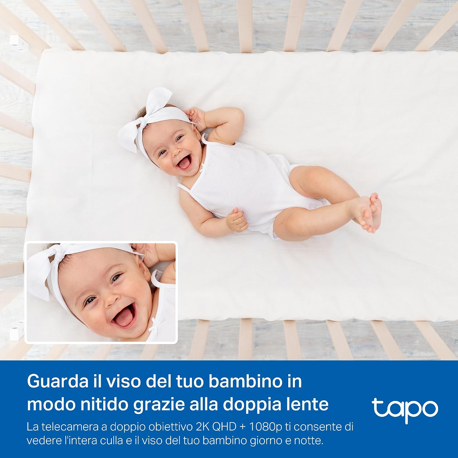 Detalle 2 de Tapo C840 Telecamera WiFi doppia lente 4MP+2MP