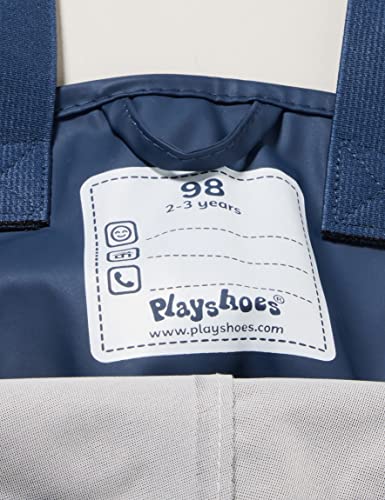 Thumbnail 12 de Playshoes Matschhose Regenlatzhose Ungefüttert, Unisex Kinder – Wind- und Wasserdicht, Marine, Größe 128