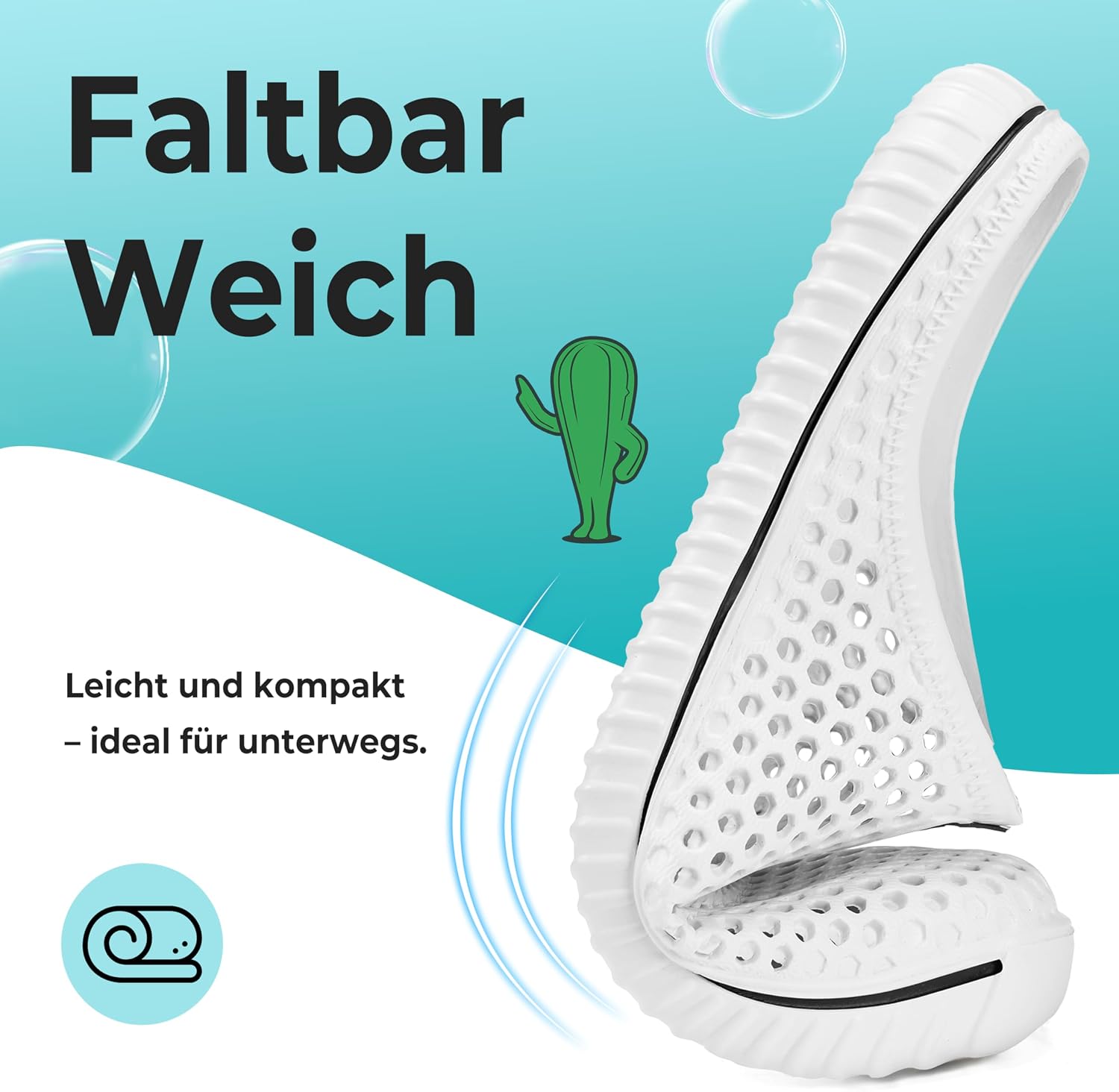 Thumbnail 4 de SAGUARO Clogs Hausschuhe für Herren & Damen – atmungsaktive Aqua-Slipper aus EVA, Gr. 36–45