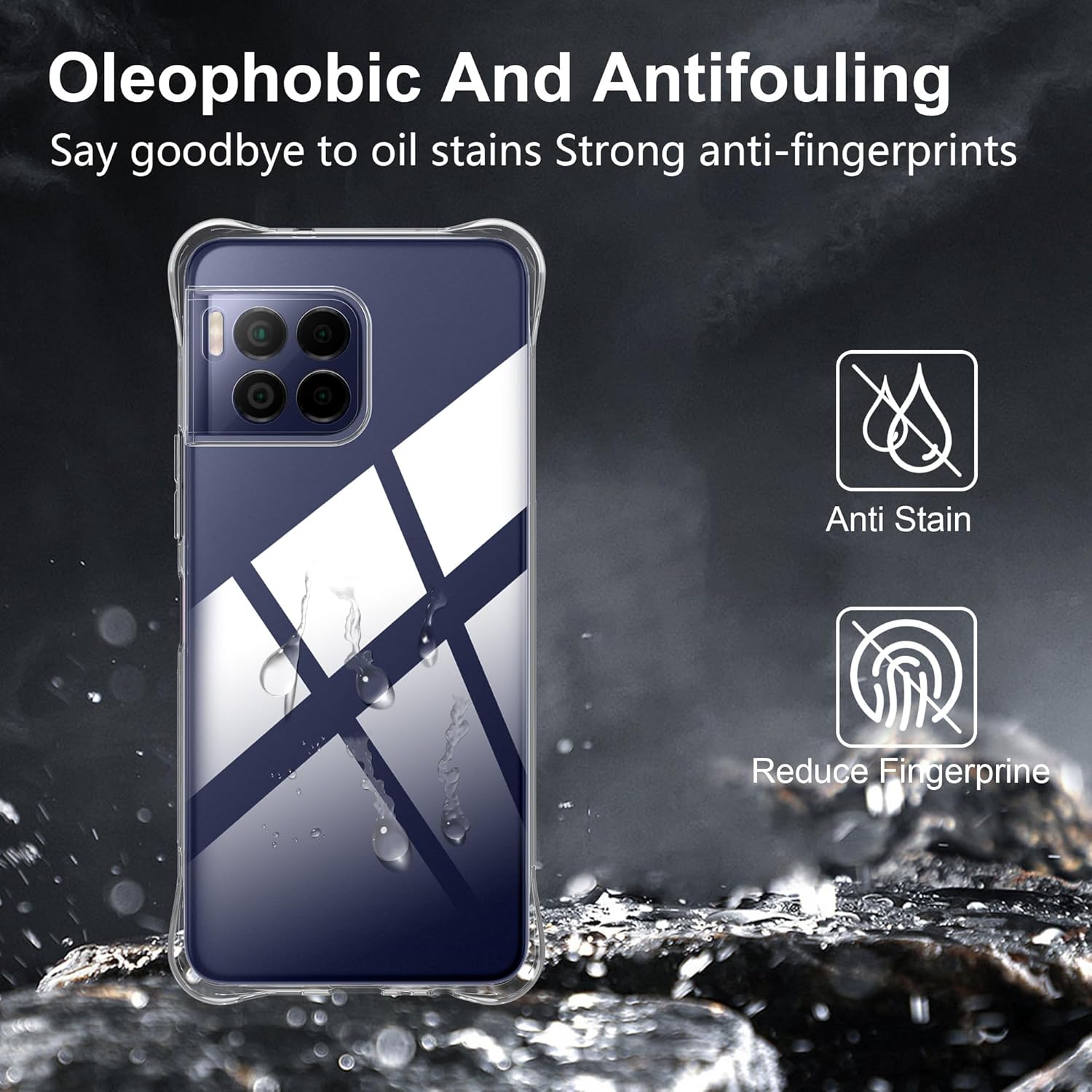 Thumbnail 4 de zZjoOoj Handyhülle für Telekom T Phone 2 Pro (2024) mit Kameraschutz & Displayschutzglas (TPU/Silikon, transparent)