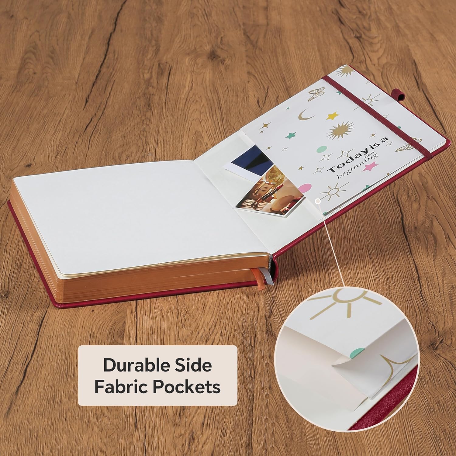 Detalle 2 de ZXHQ B5 lined journal 360 pages with pen