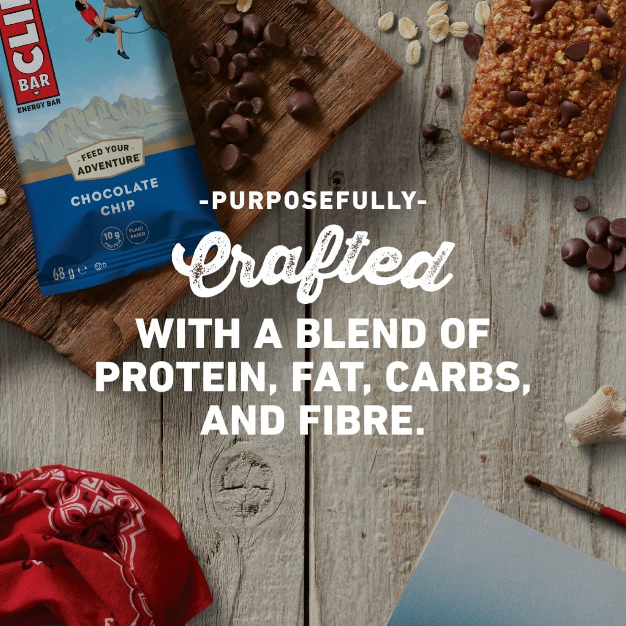 Thumbnail 5 de CLIF BAR Chocolate Chip 12 x 68 g