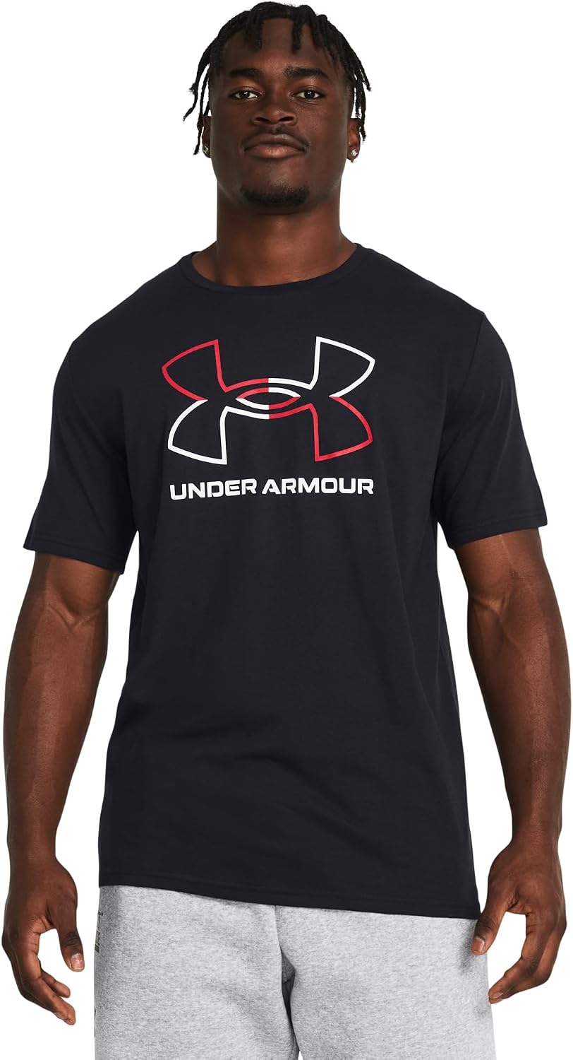 Detalle 2 de Under Armour Herren T-Shirt UA GL Foundation Update Kurzarm (60% Baumwolle, 40% Polyester)