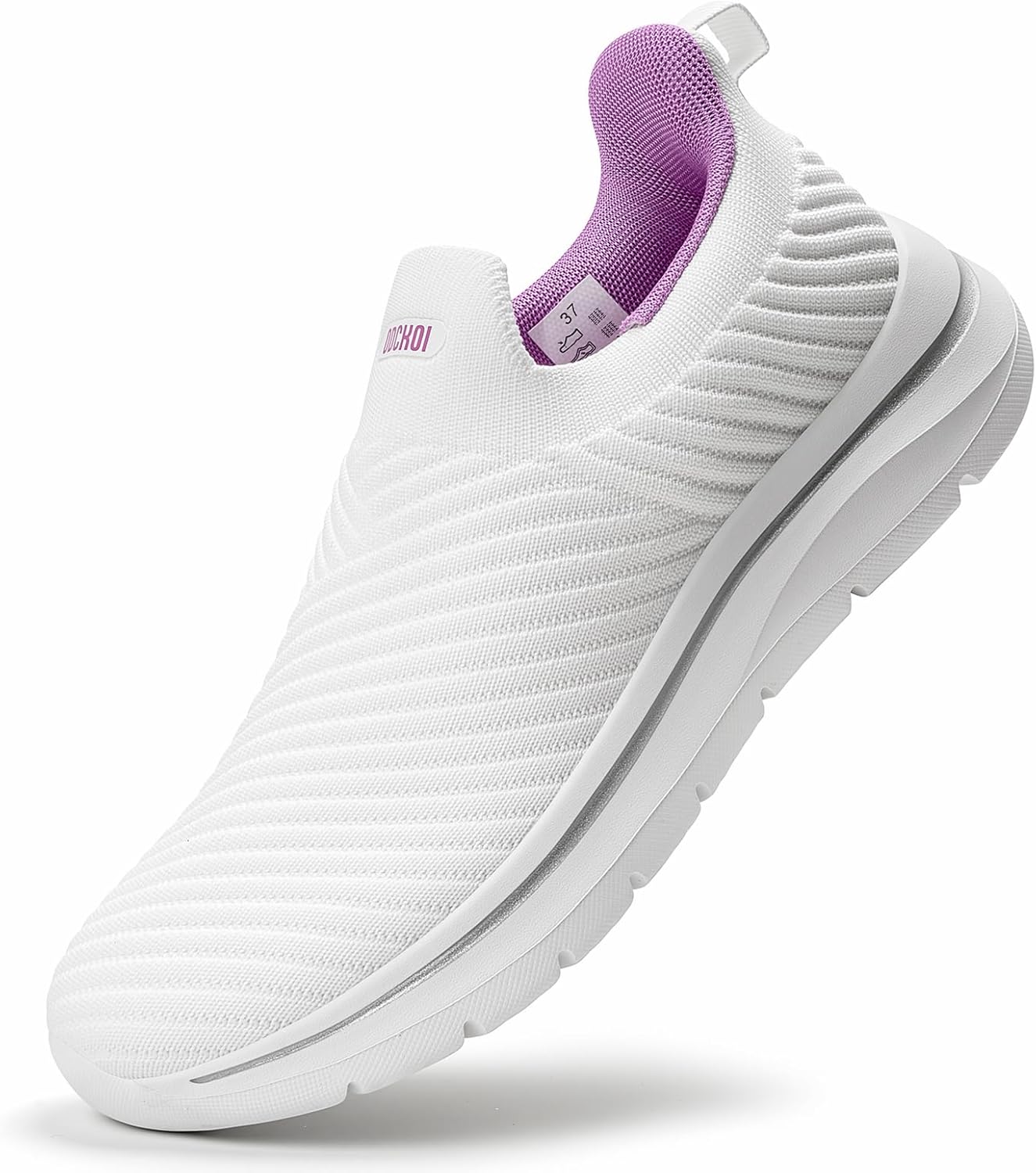 Thumbnail 6 de ODCKOI Slip-on Damen Sneakers – bequeme, atmungsaktive Leicht-Trainingsschuhe