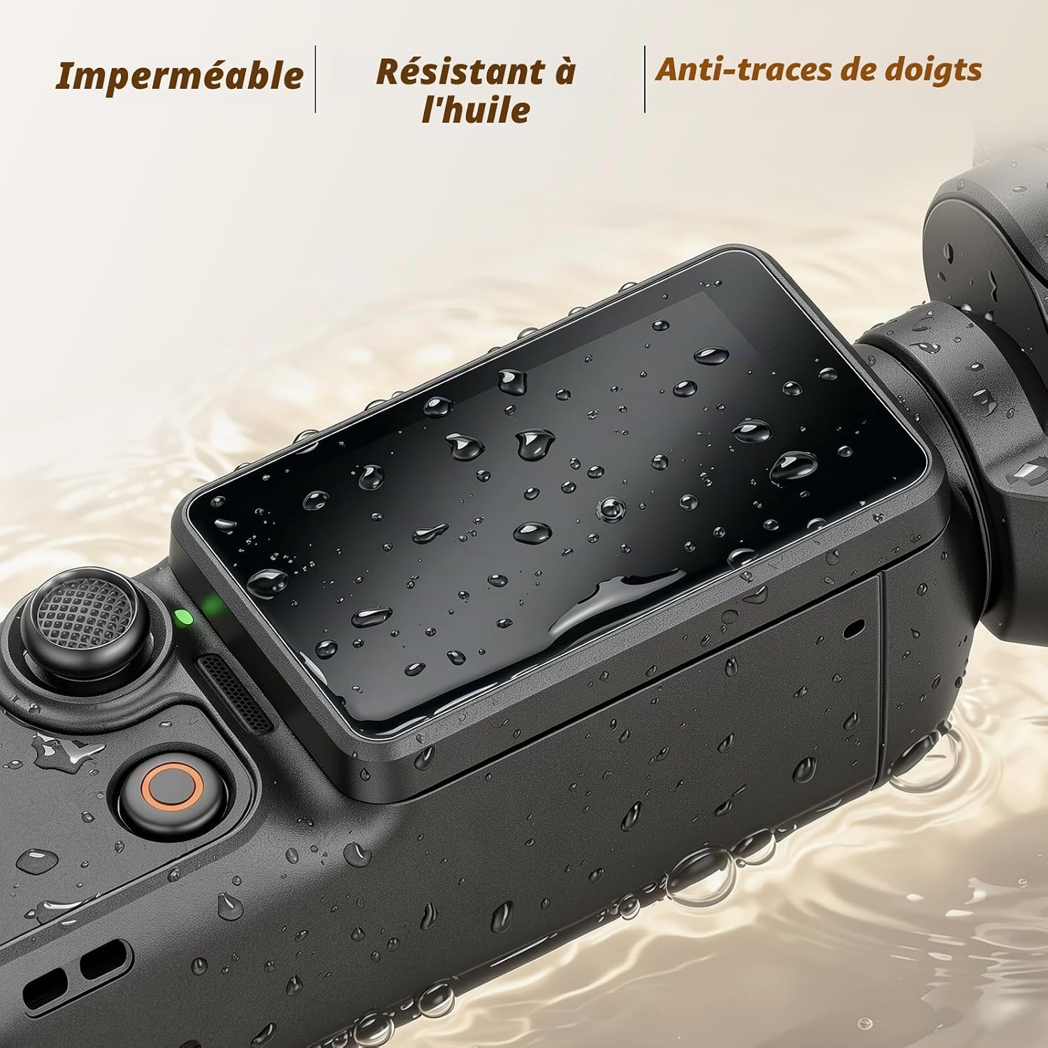 Thumbnail 3 de AMAZEAR displaybeschermers voor DJI Osmo Pocket 4 Pro en Osmo Mobile 8P, 9H-glas