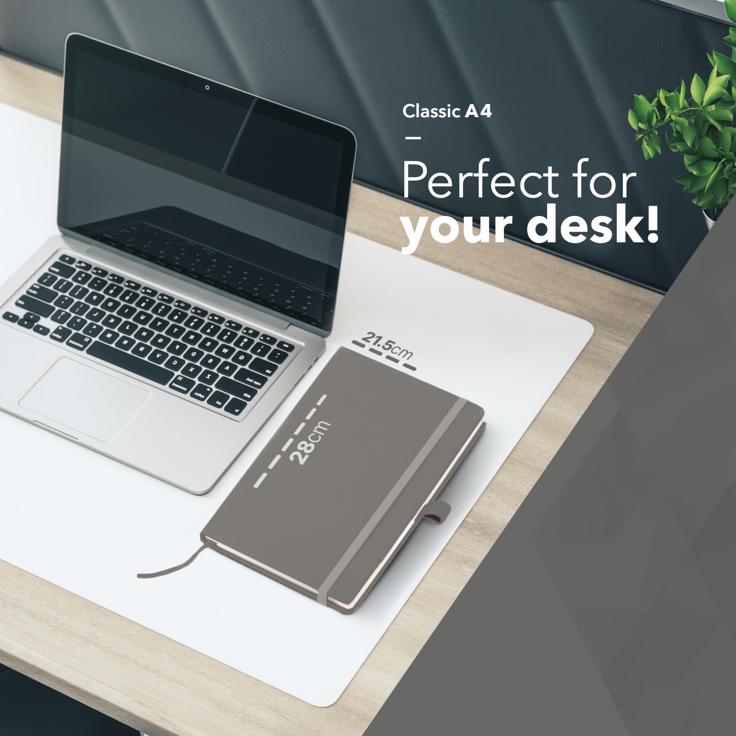 Detalle de delka A4 Notebook — Versatile A4 Journal for Work, Study and Everyday Use