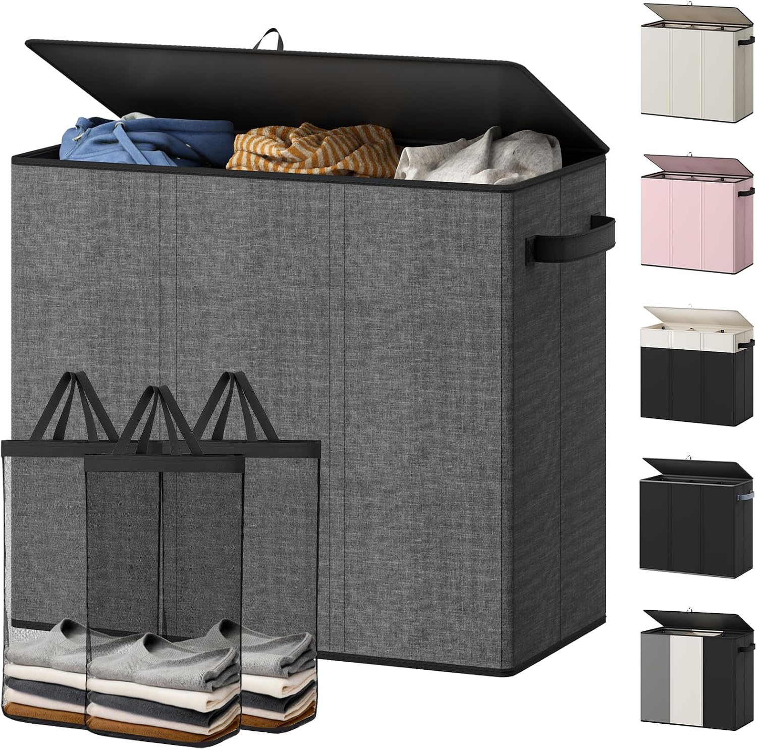 Detalle de Optish Laundry Hamper 180L