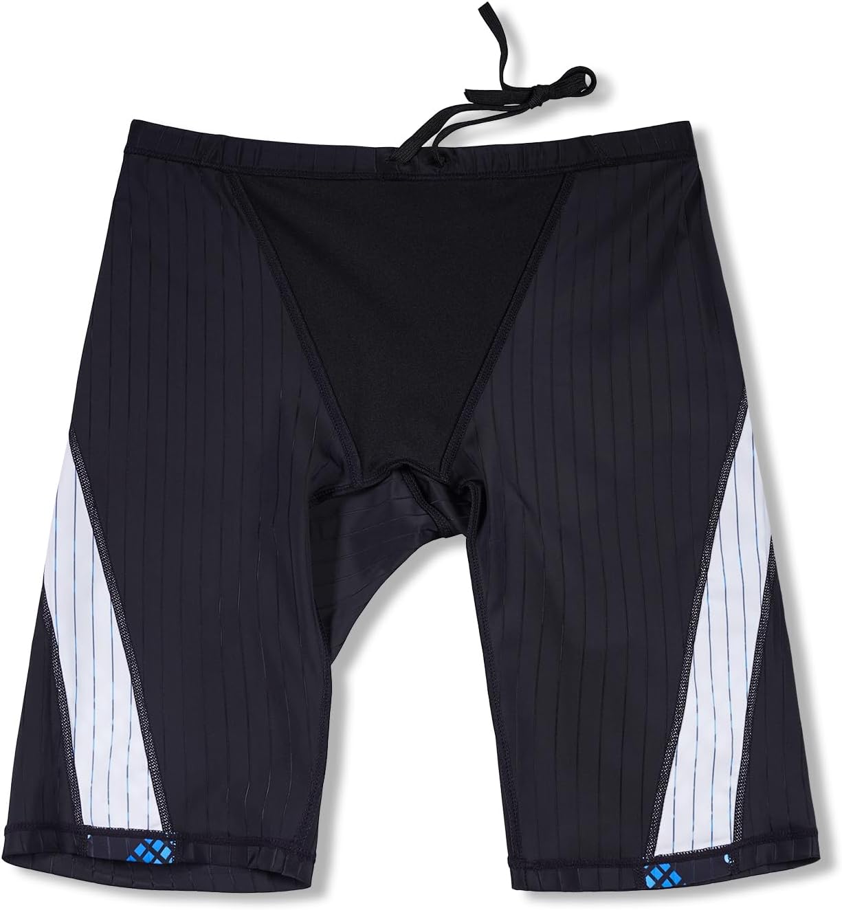 Detalle de MY KILOMETRE Jammer Swimsuit Mens Solid Endurance Long Training Jammer