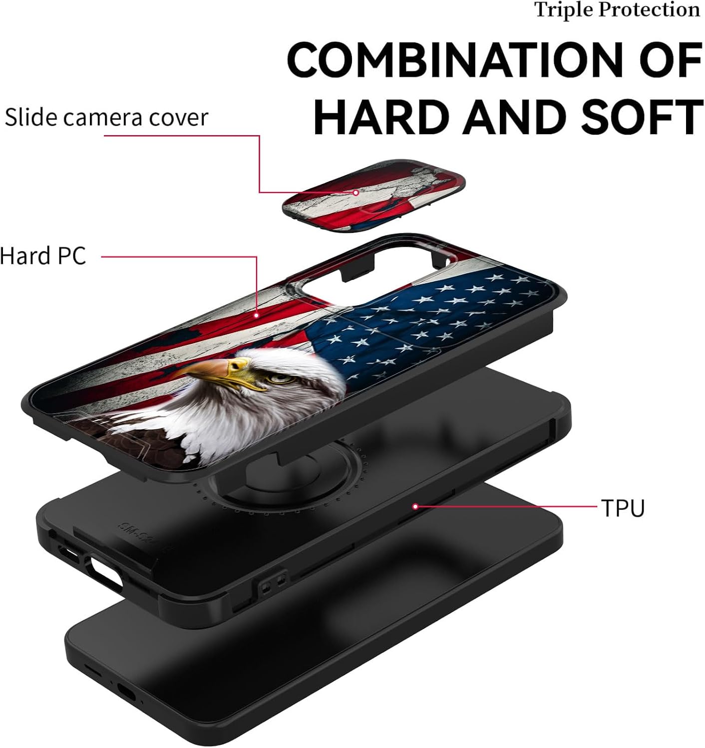 Detalle 2 de Smauncucn Phone Case for Galaxy S24 FE