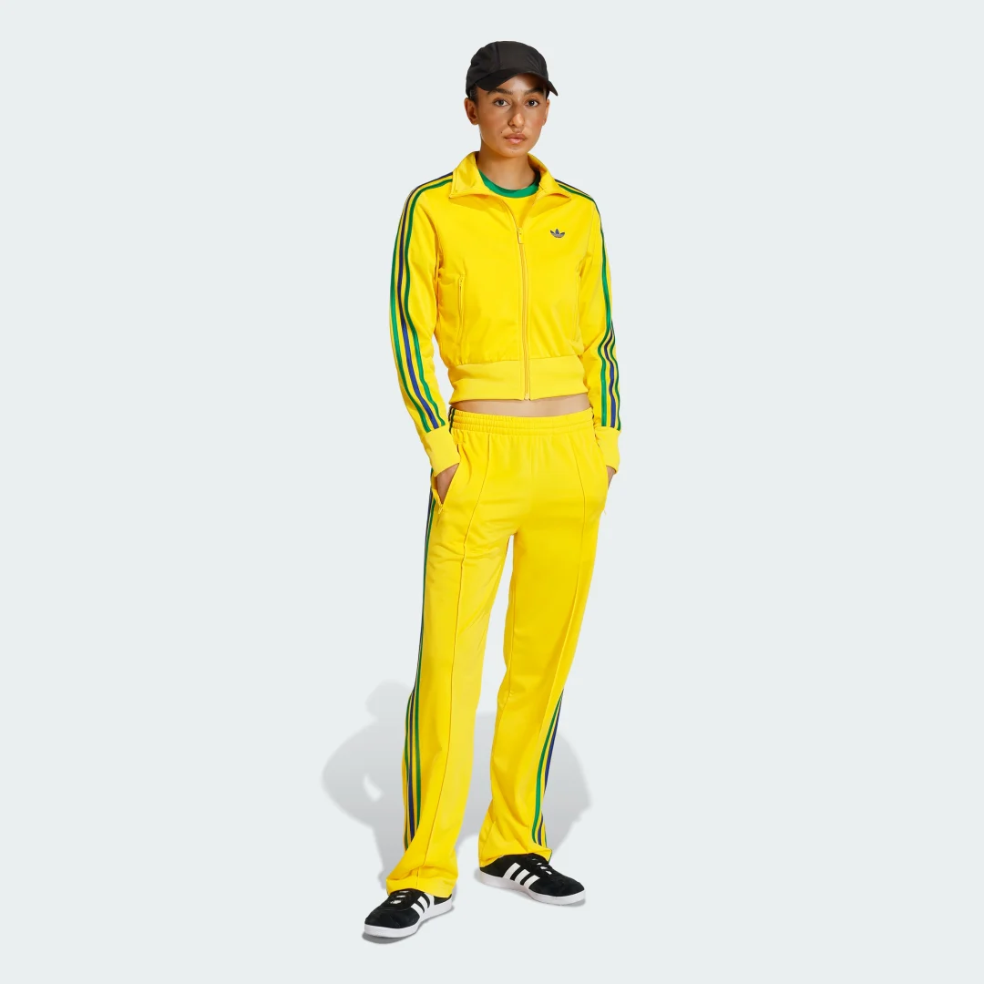 Thumbnail 2 de Pantalón Firebird Classic de Adidas en Amarillo