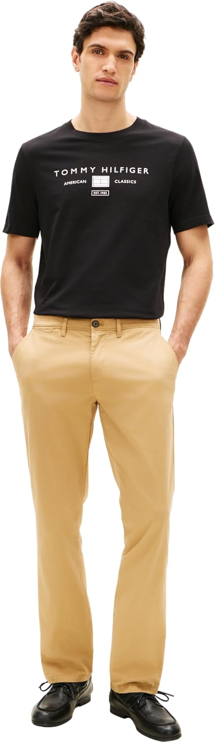 Detalle 2 de Tommy Hilfiger T-Shirt Uomo Art MW0MW42365: essenziale, comoda e versatile