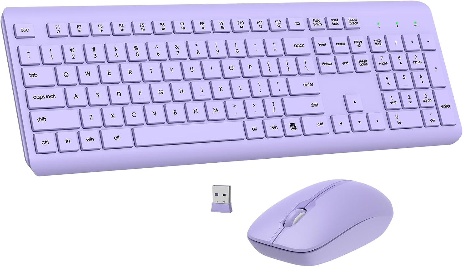 Detalle de Wireless Keyboard and Mouse Combo, Full-Size