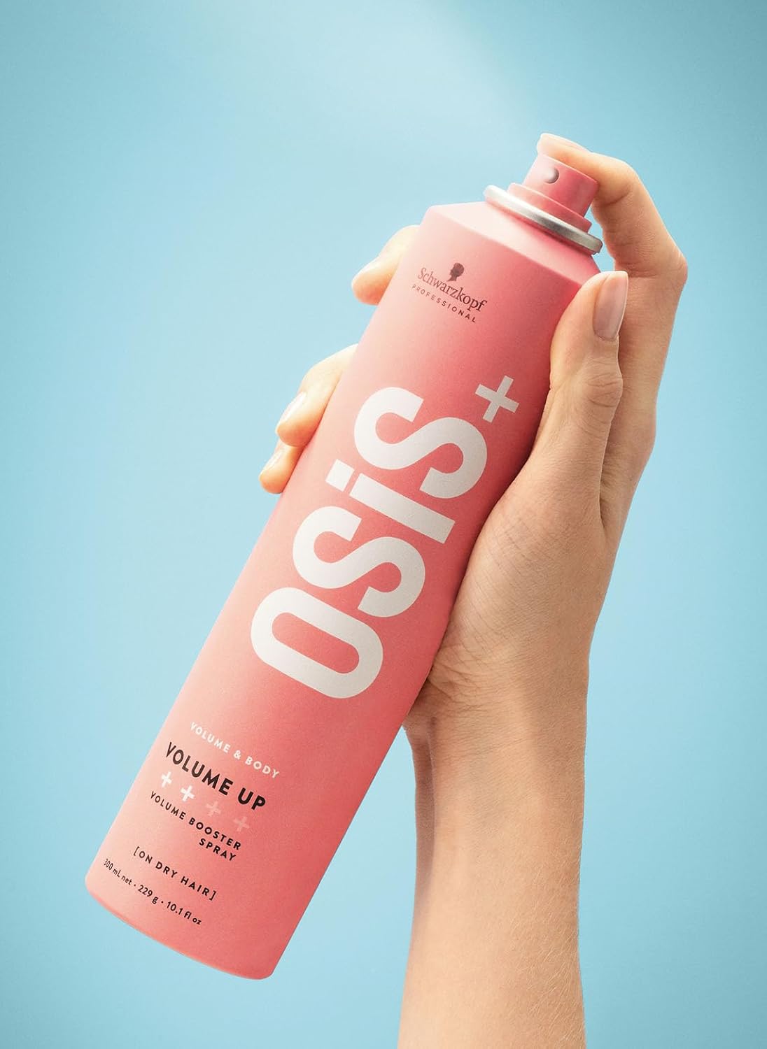 Detalle 2 de Schwarzkopf Professional OSiS Volume Up – Spray Volumizzante Antistatico da 300 ml