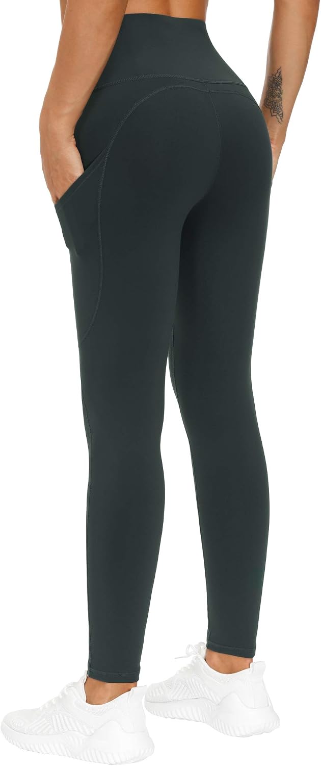 Thumbnail 3 de THE GYM PEOPLE Leggings: High-Waist 3/4 Gym Leggings with Pockets