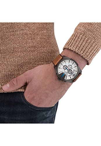 Detalle 2 de Diesel Mega Chief Reloj 51 mm marrón