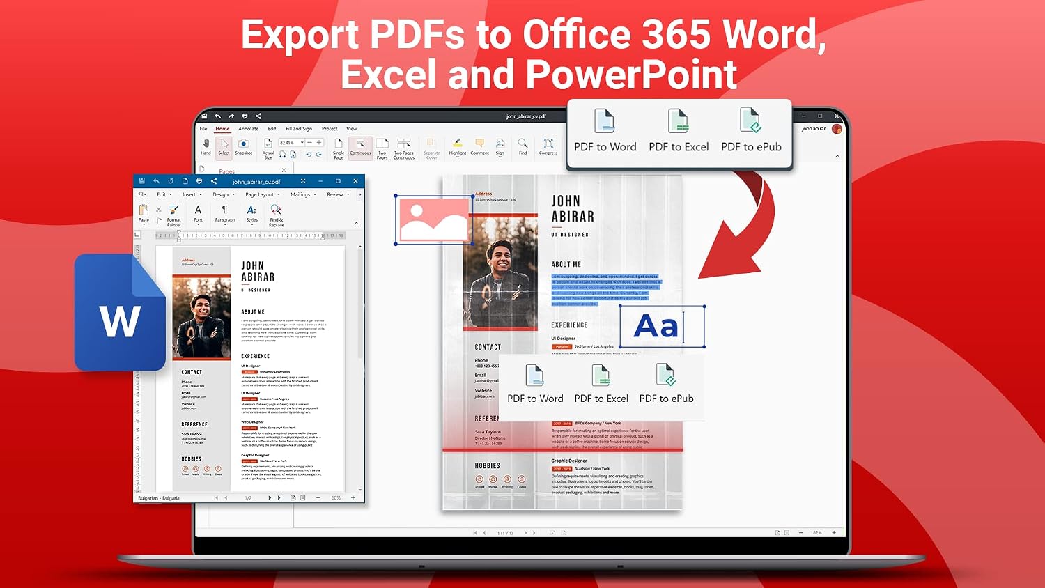 Detalle de PDF Extra Lifetime for Windows by MobiSystems: A Realistic Acrobat Pro Alternative