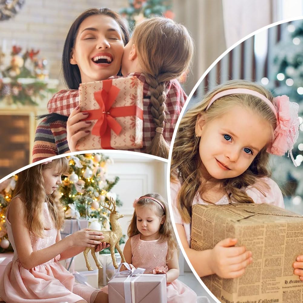 Thumbnail 6 de AOMIG 4125310 prinsessenjurk voor meisjes, roze tule met bloemen en pailletten