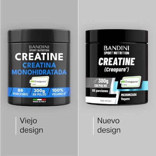 Thumbnail 1 de Bandini Creatina Monohidratada en Polvo con Creapure®: micronizada, vegana y de alta pureza