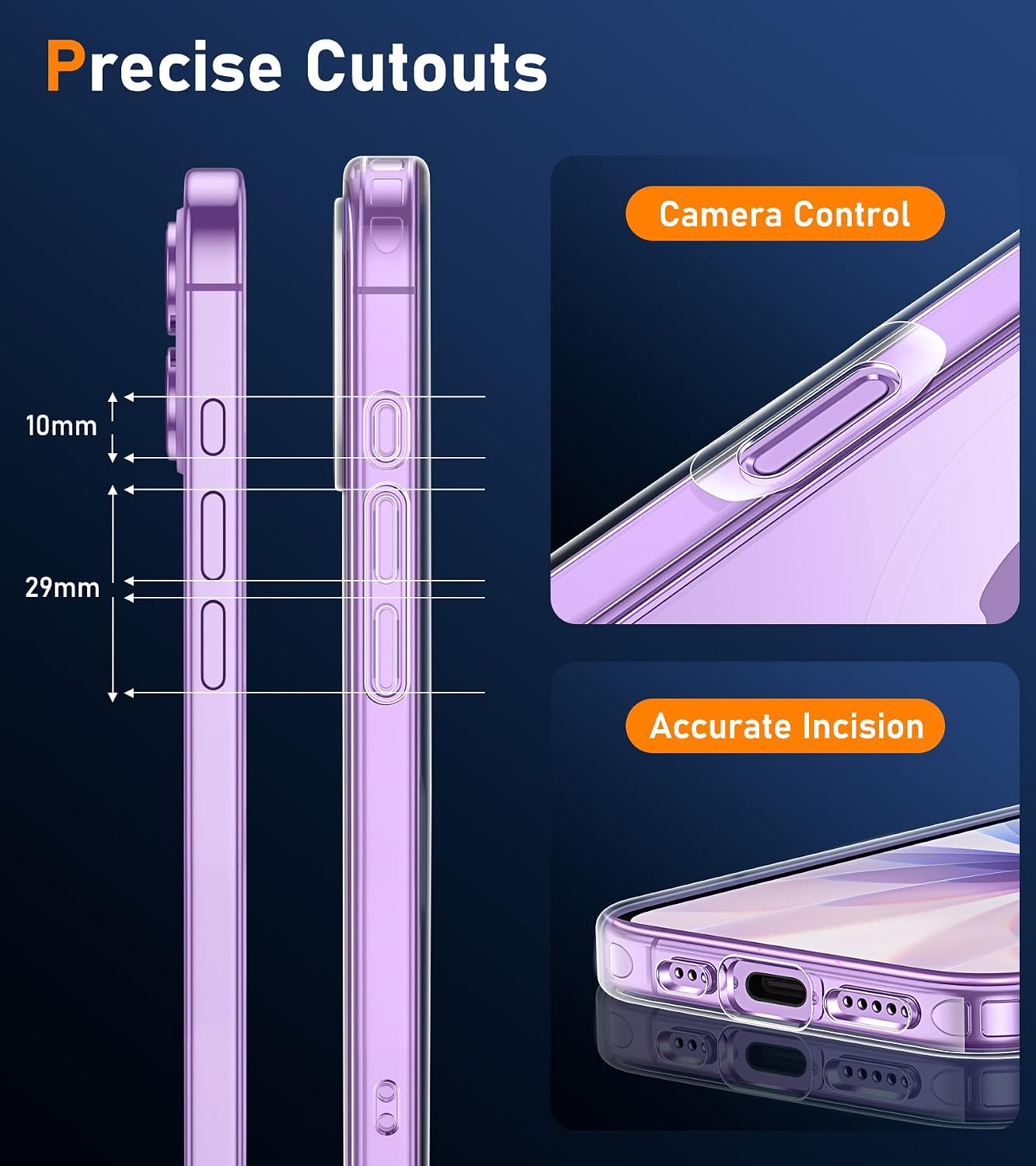 Thumbnail 5 de Guisessy Coque iPhone 17 6,3"