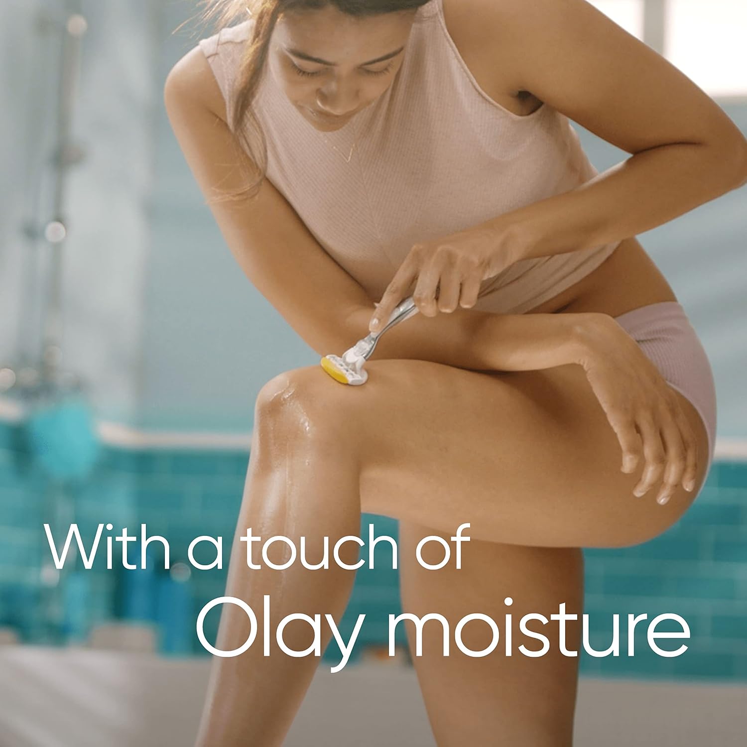Detalle 2 de Gillette Venus Pro ComfortGlide women’s razor blade refills (Coconut & Olay), pack of 6 replacement cartridges