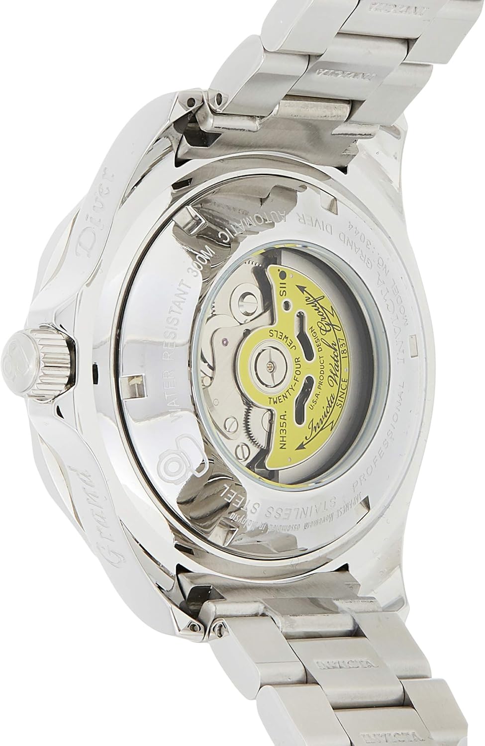 Thumbnail 1 de Invicta Pro Diver Edelstahl Herren-Automatikuhr 47 mm (Grand Diver)