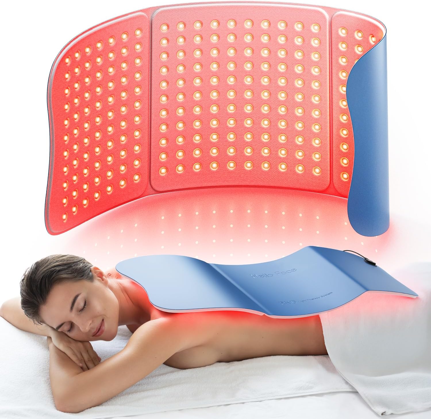 Hello Face Esterilla LED 76x30 cm
