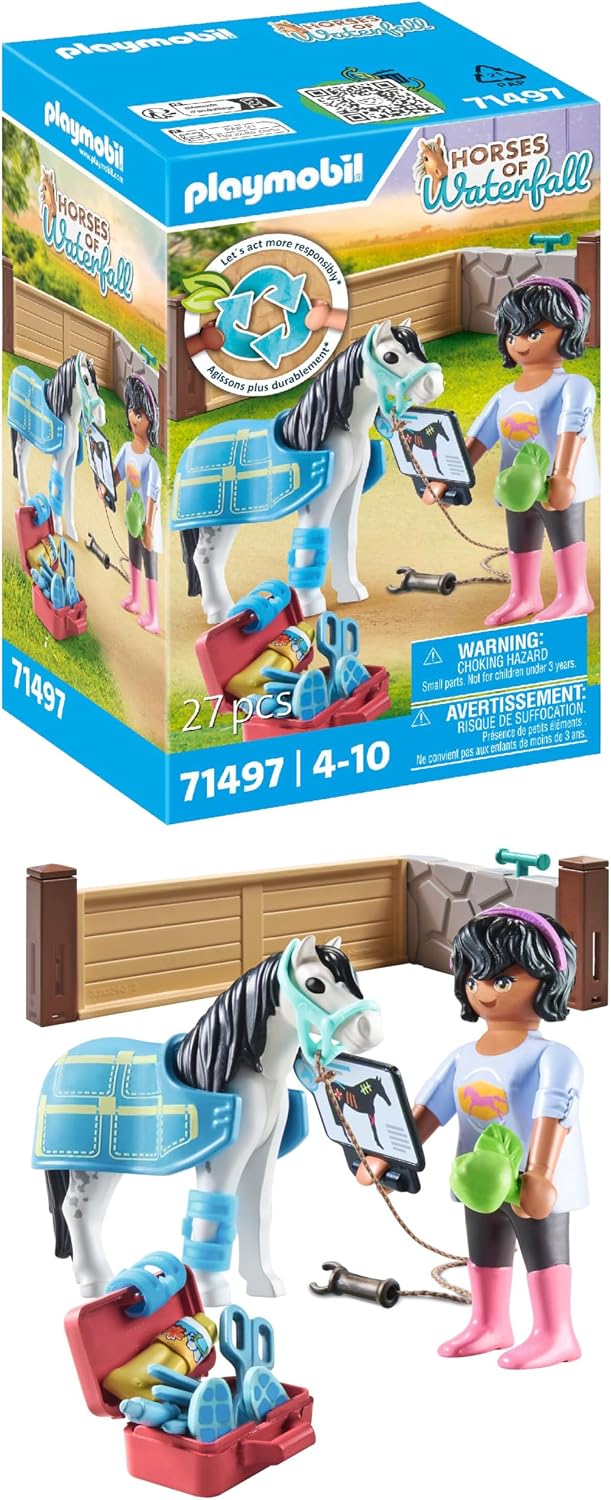Detalle de PLAYMOBIL horse therapy playset
