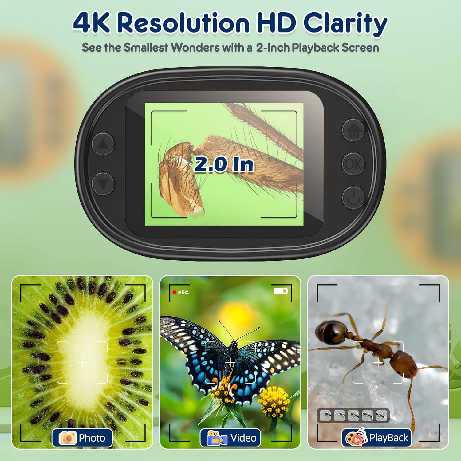 Thumbnail 2 de 1000X Digitales Handmikroskop 4K Display