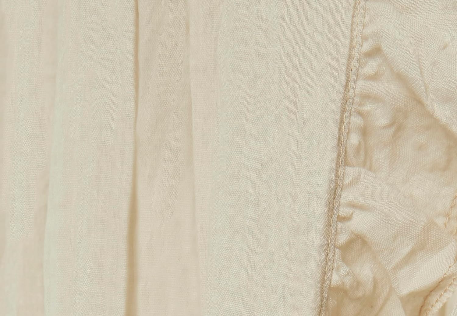 Thumbnail 2 de Jollein Baldachin Vintage Ruffle Nougat 245 cm