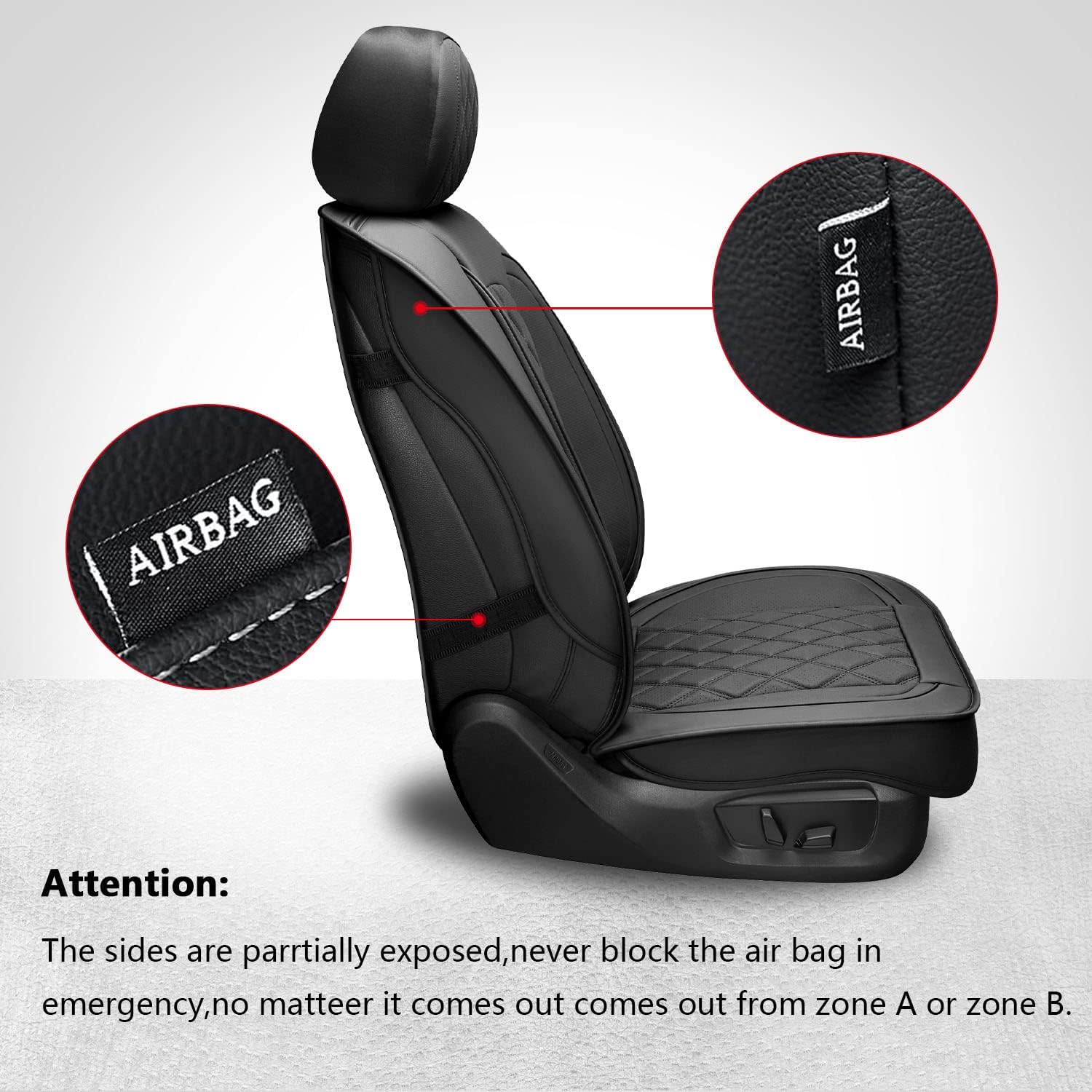 Thumbnail 1 de MIROZO MIROZO seat covers 40/60 set