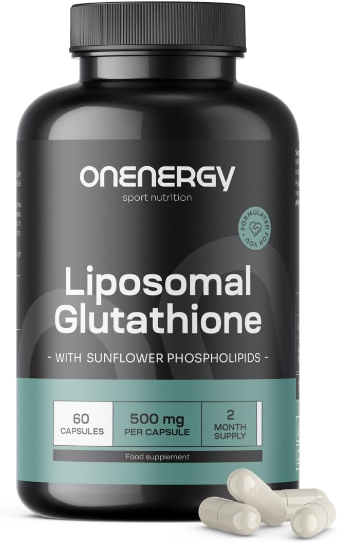 Detalle de ONENERGY Liposomaal Glutathion 500 mg, 60 capsules