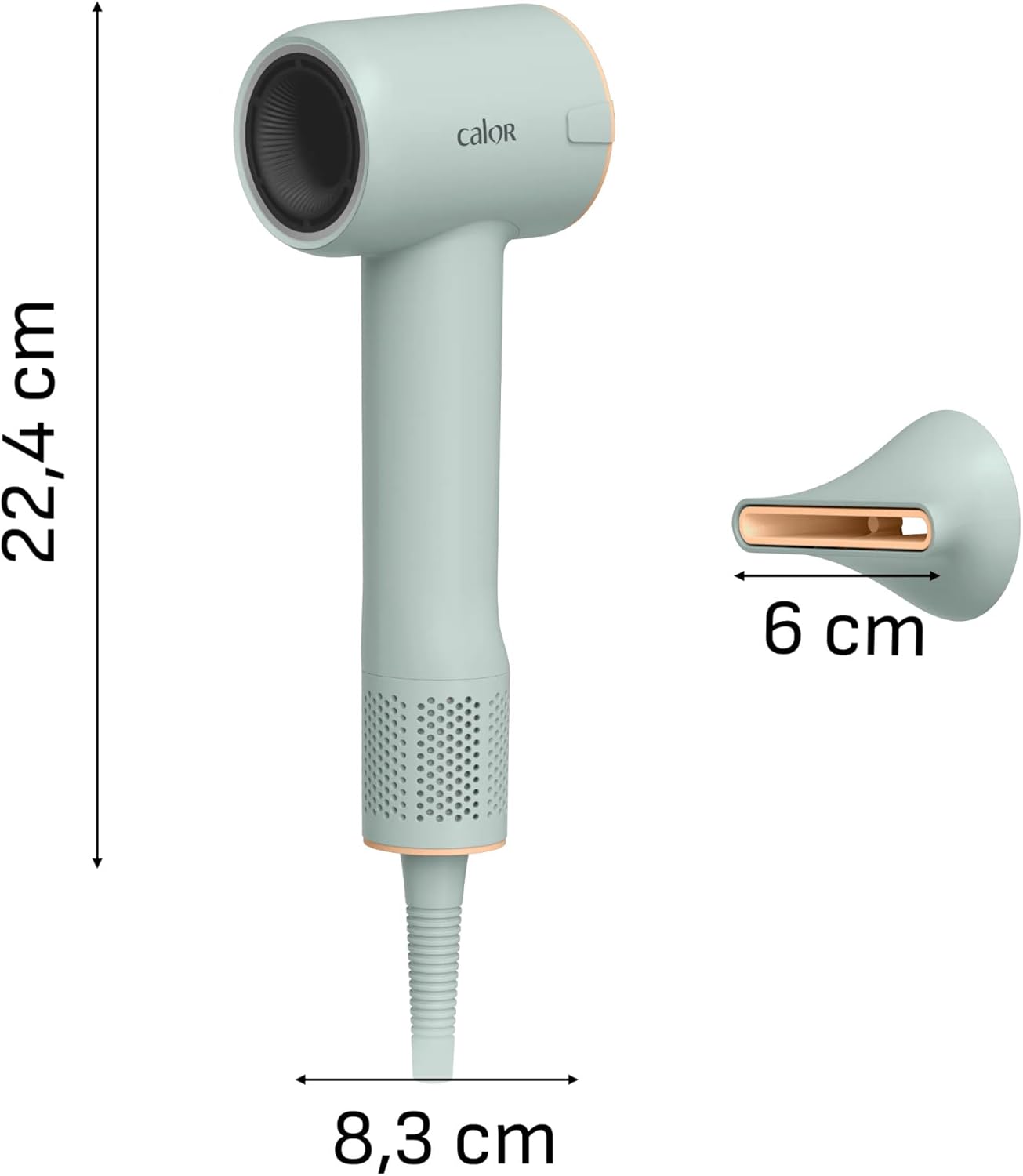 Thumbnail 6 de Calor Blumia – Sèche-cheveux ultra compact et léger, moteur digital & flux d'air 225 km/h
