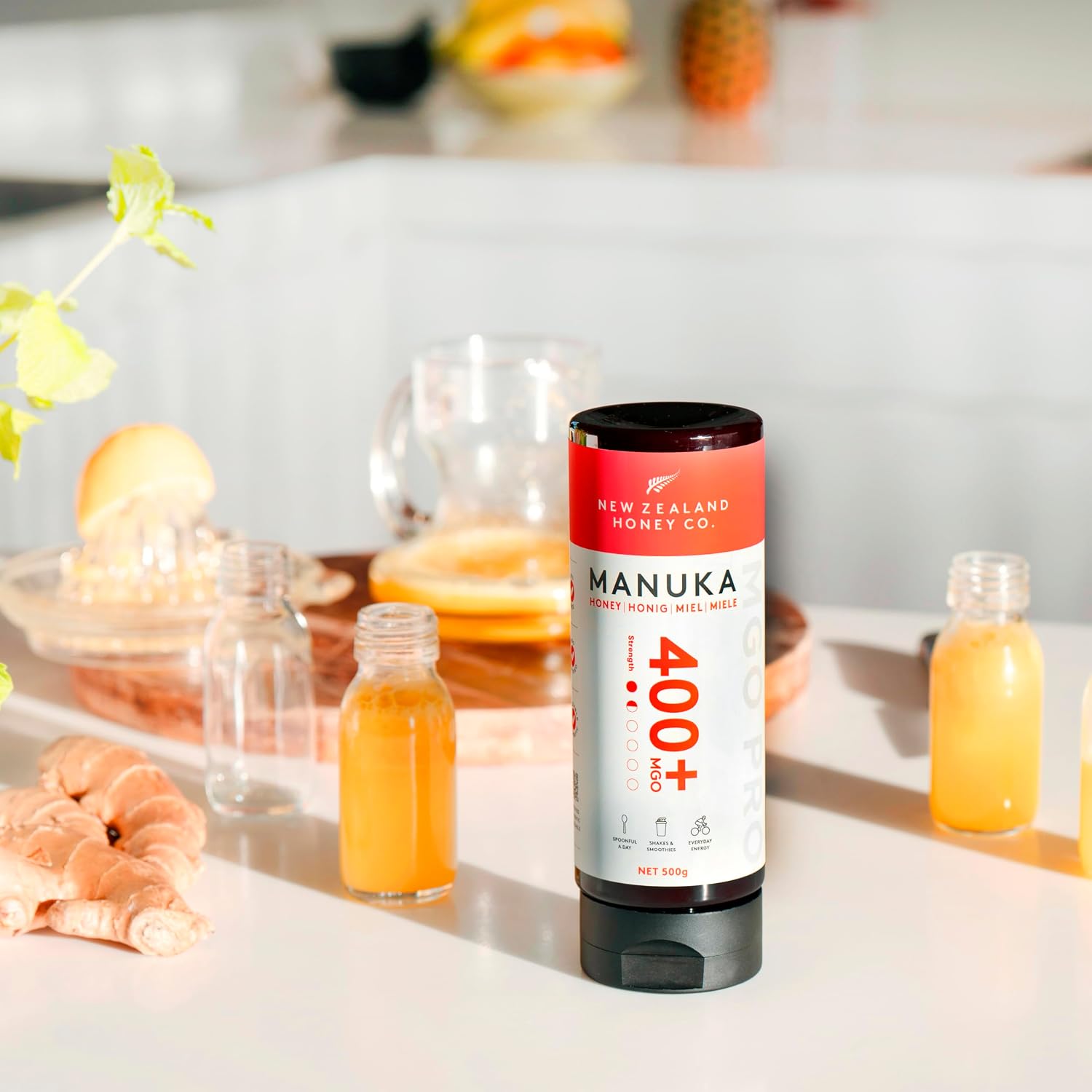 Detalle de New Zealand Honey Co. Miel de Manuka MGO 400+ 🍯 500g