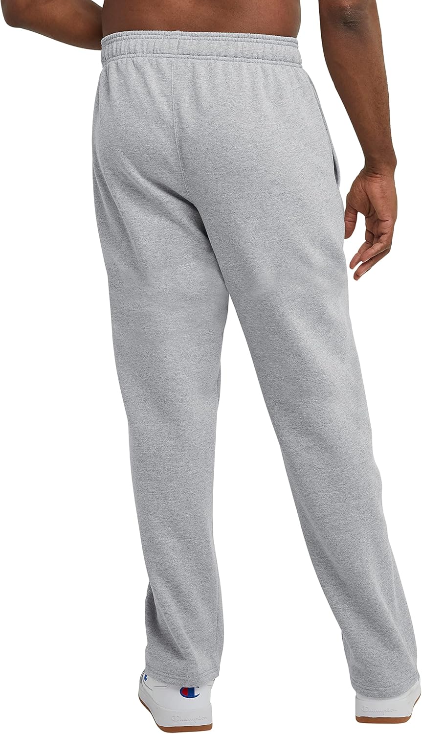 Detalle de Champion Men's Open-Bottom Fleece Sweatpants, Standard Fit