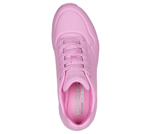Thumbnail 3 de Skechers Uno Pink Durabuck Mesh para mujer (talla 38 EU) con cierre de velcro
