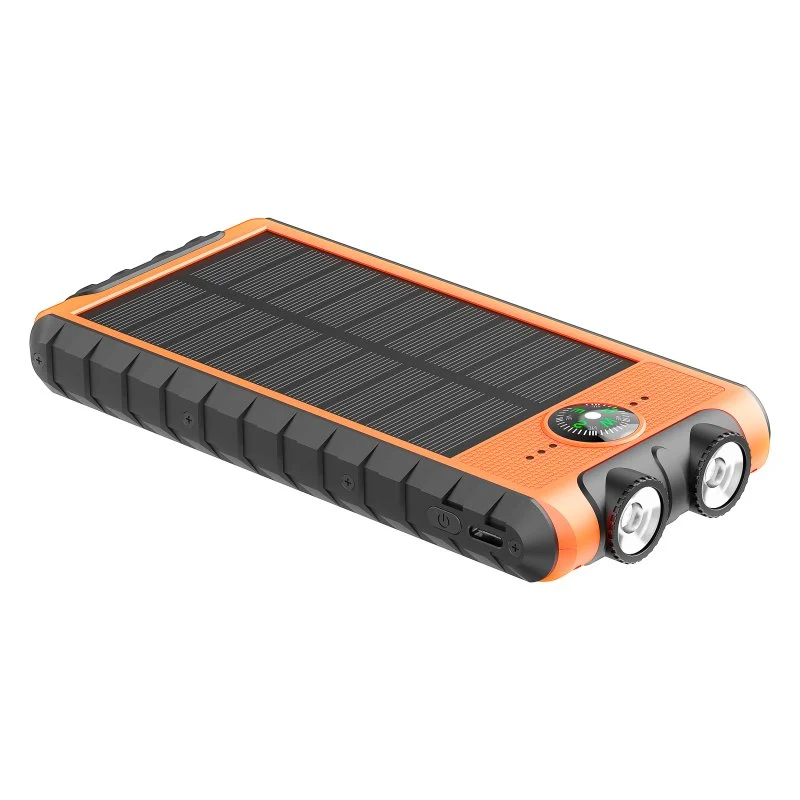 Imagen de BigBen Connected 10000mAh: cargador solar portátil con USB-C/USB-A, linterna LED y brújula en OfertitasTOP