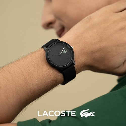 Thumbnail 3 de Lacoste Orologio Analogico al Quarzo da Uomo Collezione Lacoste 12.12 con Cinturino Silicone Nero (2011171)