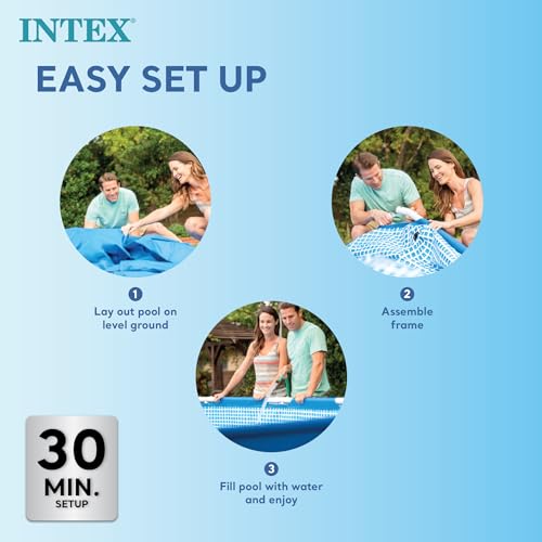 Detalle de Intex 28270NP Small Frame: Piscina Desmontable Rectangular de 220 x 150 x 60 cm