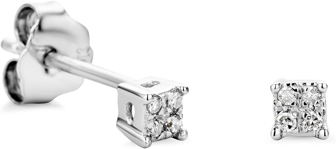 Detalle 2 de OROVI Boucles d'Oreilles Femme 0,03 ct