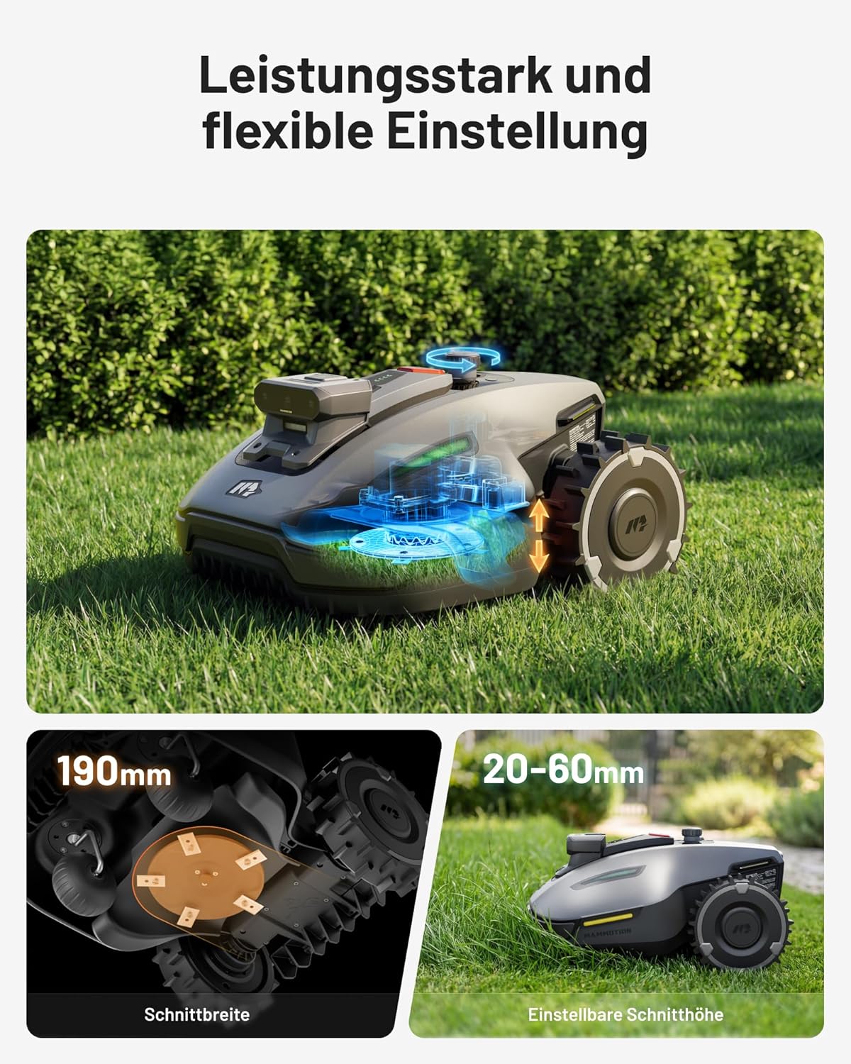 Thumbnail 6 de MAMMOTION YUKA mini 2 500 Mähroboter